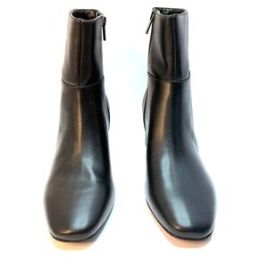 Calvin Klein Women's Parry Block Heel Ankle Booties Black Size 10M NWT and BOX